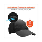 Load image into Gallery viewer, Skullerz 8946 Baseball Cap With Bump Cap Insert, Os, Black, Ships In 1-3 Business Days