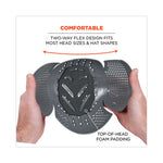 Load image into Gallery viewer, Skullerz 8945f(x) Universal Bump Cap Insert - Extra Venting, Charcoal, Ships In 1-3 Business Days