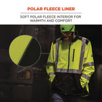 Load image into Gallery viewer, Glowear 8353 Class 3 Hi-vis Softshell Water-resistant Jacket, Small, Lime, Ships In 1-3 Business Days