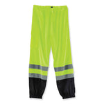 Load image into Gallery viewer, Glowear 8910bk Class E Hi-vis Pants With Black Bottom, Polyester, Small/medium, Lime, Ships In 1-3 Business Days