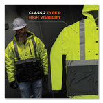 Load image into Gallery viewer, Glowear 8275 Class 2 Heavy-duty Hi-vis Workwear Sherpa Lined Jacket, Small, Lime, Ships In 1-3 Business Days