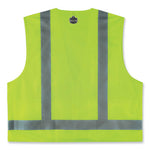 Load image into Gallery viewer, Glowear 8249z Class 2 Economy Surveyors Zipper Vest, Polyester, Small/medium, Lime, Ships In 1-3 Business Days