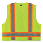 Load image into Gallery viewer, Glowear 8248z Class 2 Two-tone Surveyors Zipper Vest, Polyester, Small/medium, Lime, Ships In 1-3 Business Days