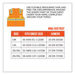 Load image into Gallery viewer, Glowear 8246z Class 2 Two-tone Mesh Reflective Binding Zipper Vest, Polyester, 4xl/5xl, Orange, Ships In 1-3 Business Days