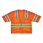 Load image into Gallery viewer, Glowear 8346z Class 3 Two-tone Hi-vis Surveyor Zipper Vest, Large/x-large, Orange, Ships In 1-3 Business Days