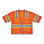 Load image into Gallery viewer, Glowear 8346z Class 3 Two-tone Hi-vis Surveyor Zipper Vest, 4x-large/5x-large, Orange, Ships In 1-3 Business Days
