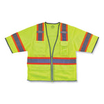 Load image into Gallery viewer, Glowear 8346z Class 3 Two-tone Hi-vis Surveyor Zipper Vest, Large/x-large, Lime, Ships In 1-3 Business Days