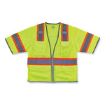 Load image into Gallery viewer, Glowear 8346z Class 3 Two-tone Hi-vis Surveyor Zipper Vest, 4x-large/5x-large, Lime, Ships In 1-3 Business Days