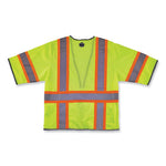 Load image into Gallery viewer, Glowear 8346z Class 3 Two-tone Hi-vis Surveyor Zipper Vest, 4x-large/5x-large, Lime, Ships In 1-3 Business Days