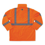 Load image into Gallery viewer, Glowear 8365 Class 3 Hi-vis Rain Jacket, Polyester, X-large, Orange, Ships In 1-3 Business Days