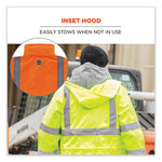 Load image into Gallery viewer, Glowear 8365 Class 3 Hi-vis Rain Jacket, Polyester, 2x-large, Orange, Ships In 1-3 Business Days