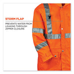 Load image into Gallery viewer, Glowear 8365 Class 3 Hi-vis Rain Jacket, Polyester, 4x-large, Orange, Ships In 1-3 Business Days