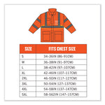 Load image into Gallery viewer, Glowear 8365 Class 3 Hi-vis Rain Jacket, Polyester, 4x-large, Orange, Ships In 1-3 Business Days