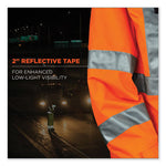 Load image into Gallery viewer, Glowear 8365 Class 3 Hi-vis Rain Jacket, Polyester, 5x-large, Orange, Ships In 1-3 Business Days