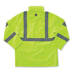 Load image into Gallery viewer, Glowear 8365 Class 3 Hi-vis Rain Jacket, Polyester, Large, Lime, Ships In 1-3 Business Days