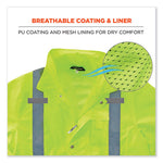 Load image into Gallery viewer, Glowear 8365 Class 3 Hi-vis Rain Jacket, Polyester, X-large, Lime, Ships In 1-3 Business Days