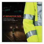 Load image into Gallery viewer, Glowear 8365 Class 3 Hi-vis Rain Jacket, Polyester, 3x-large, Lime, Ships In 1-3 Business Days