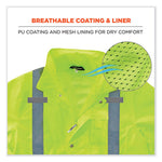 Load image into Gallery viewer, Glowear 8365 Class 3 Hi-vis Rain Jacket, Polyester, 4x-large, Lime, Ships In 1-3 Business Days