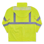 Load image into Gallery viewer, Glowear 8366 Class 3 Lightweight Hi-vis Rain Jacket, Polyester, Medium, Lime, Ships In 1-3 Business Days