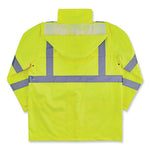 Load image into Gallery viewer, Glowear 8366 Class 3 Lightweight Hi-vis Rain Jacket, Polyester, 3x-large, Lime, Ships In 1-3 Business Days