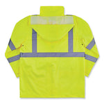 Load image into Gallery viewer, Glowear 8366 Class 3 Lightweight Hi-vis Rain Jacket, Polyester, 5x-large, Lime, Ships In 1-3 Business Days