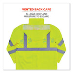 Load image into Gallery viewer, Glowear 8366 Class 3 Lightweight Hi-vis Rain Jacket, Polyester, 5x-large, Lime, Ships In 1-3 Business Days