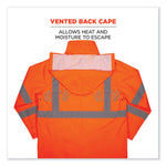 Load image into Gallery viewer, Glowear 8366 Class 3 Lightweight Hi-vis Rain Jacket, Polyester, Small, Orange, Ships In 1-3 Business Days
