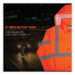 Load image into Gallery viewer, Glowear 8366 Class 3 Lightweight Hi-vis Rain Jacket, Polyester, Small, Orange, Ships In 1-3 Business Days
