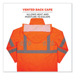 Load image into Gallery viewer, Glowear 8366 Class 3 Lightweight Hi-vis Rain Jacket, Polyester, Medium, Orange, Ships In 1-3 Business Days