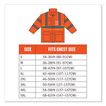 Load image into Gallery viewer, Glowear 8366 Class 3 Lightweight Hi-vis Rain Jacket, Polyester, Large, Orange, Ships In 1-3 Business Days
