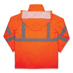 Load image into Gallery viewer, Glowear 8366 Class 3 Lightweight Hi-vis Rain Jacket, Polyester, 4x-large, Orange, Ships In 1-3 Business Days