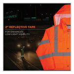 Load image into Gallery viewer, Glowear 8366 Class 3 Lightweight Hi-vis Rain Jacket, Polyester, 5x-large, Orange, Ships In 1-3 Business Days