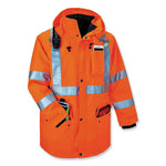 Load image into Gallery viewer, Glowear 8385 Class 3 Hi-vis 4-in-1 Jacket, Small, Orange, Ships In 1-3 Business Days