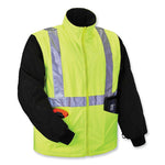 Load image into Gallery viewer, Glowear 8385 Class 3 Hi-vis 4-in-1 Jacket, Small, Lime, Ships In 1-3 Business Days