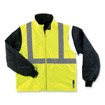 Load image into Gallery viewer, Glowear 8385 Class 3 Hi-vis 4-in-1 Jacket, Small, Lime, Ships In 1-3 Business Days
