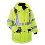 Load image into Gallery viewer, Glowear 8385 Class 3 Hi-vis 4-in-1 Jacket, Large, Lime, Ships In 1-3 Business Days