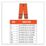 Load image into Gallery viewer, Glowear 8915 Class E Hi-vis Rain Pants, Large, Orange, Ships In 1-3 Business Days
