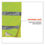 Load image into Gallery viewer, Glowear 8915 Class E Hi-vis Rain Pants, 4x-large, Lime, Ships In 1-3 Business Days
