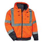 Load image into Gallery viewer, Glowear 8379 Class 3 Hi-vis Fleece Lined Bomber Jacket, Orange, Medium, Ships In 1-3 Business Days