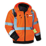 Load image into Gallery viewer, Glowear 8379 Class 3 Hi-vis Fleece Lined Bomber Jacket, Orange, X-large, Ships In 1-3 Business Days
