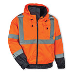 Load image into Gallery viewer, Glowear 8379 Class 3 Hi-vis Fleece Lined Bomber Jacket, Orange, 3x-large, Ships In 1-3 Business Days