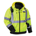 Load image into Gallery viewer, Glowear 8379 Class 3 Hi-vis Fleece Lined Bomber Jacket, Lime, X-large, Ships In 1-3 Business Days