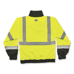 Load image into Gallery viewer, Glowear 8379 Class 3 Hi-vis Fleece Lined Bomber Jacket, Lime, 4x-large, Ships In 1-3 Business Days