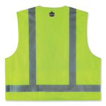 Load image into Gallery viewer, Glowear 8249z-s Single Size Class 2 Economy Surveyors Zipper Vest, Polyester, X-small, Lime, Ships In 1-3 Business Days