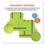 Load image into Gallery viewer, Glowear 8249z-s Single Size Class 2 Economy Surveyors Zipper Vest, Polyester, 4x-large, Lime, Ships In 1-3 Business Days