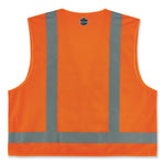 Load image into Gallery viewer, Glowear 8249z-s Single Size Class 2 Economy Surveyors Zipper Vest, Polyester, 3x-large, Orange, Ships In 1-3 Business Days
