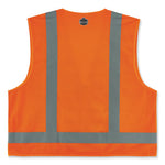 Load image into Gallery viewer, Glowear 8249z-s Single Size Class 2 Economy Surveyors Zipper Vest, Polyester, 5x-large, Orange, Ships In 1-3 Business Days