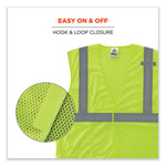 Load image into Gallery viewer, Glowear 8210hl-s Single Size Class 2 Economy Mesh Vest, Polyester, X-small, Lime, Ships In 1-3 Business Days
