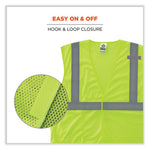 Load image into Gallery viewer, Glowear 8210hl-s Single Size Class 2 Economy Mesh Vest, Polyester, 4x-large, Lime, Ships In 1-3 Business Days
