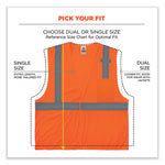 Load image into Gallery viewer, Glowear 8210hl-s Single Size Class 2 Economy Mesh Vest, Polyester, X-small, Orange, Ships In 1-3 Business Days